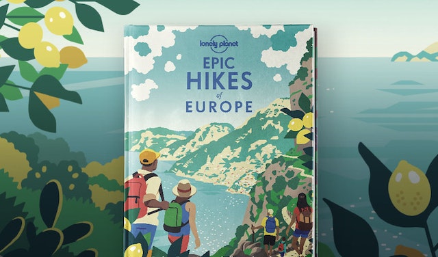 The cover of Lonely Planet's Epic Hikes of Europe