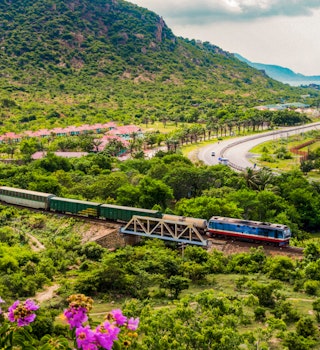 The North-South unified train, daily transporting passengers on the trans-Vietnam railway; August 31, 2016; Shutterstock ID 1236609274; your: Alex Butler; gl: 65050; netsuite: Online Editorial ; full: Amazing train journeys
1236609274